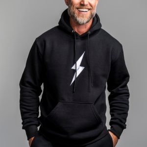 BRUCE BOLT BOLT Hoodie - BLACK