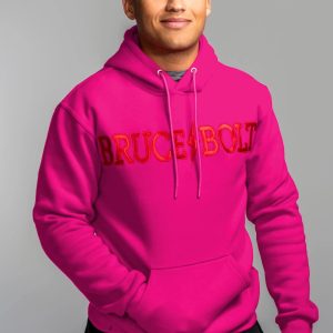 BRUCE BOLT BRUCE BOLT Hoodie - PINK
